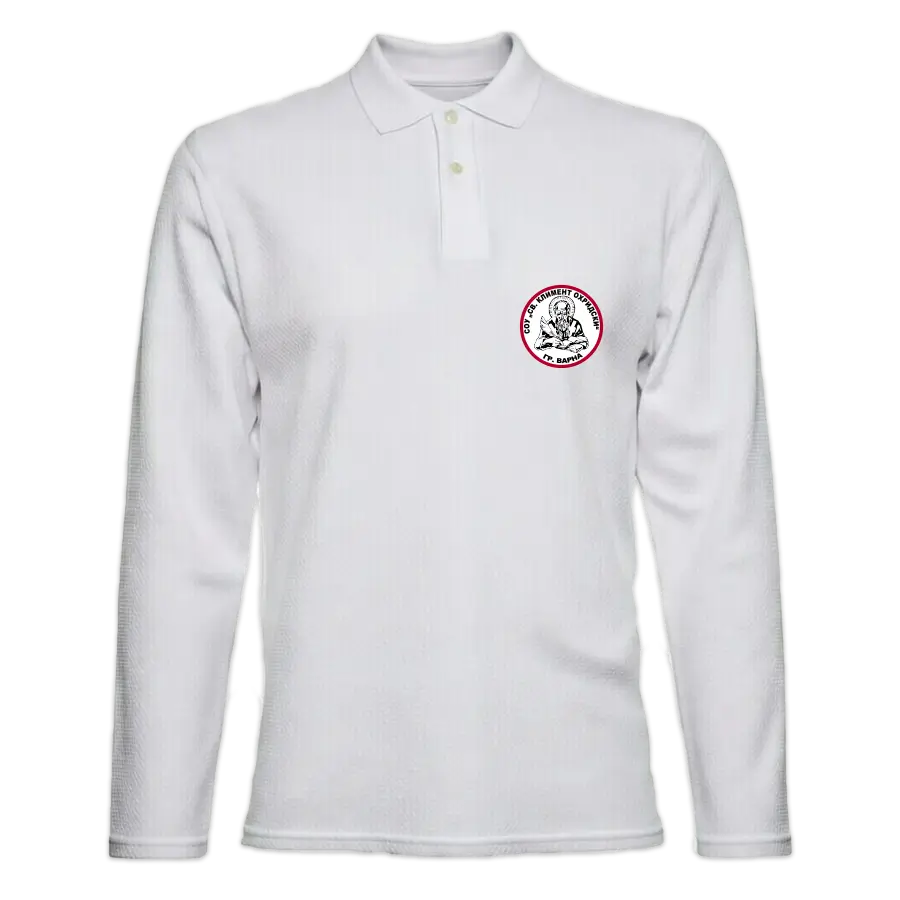 Блуза с къс ръкав за СОУ СВ. Климент Охридски, гр. Варна